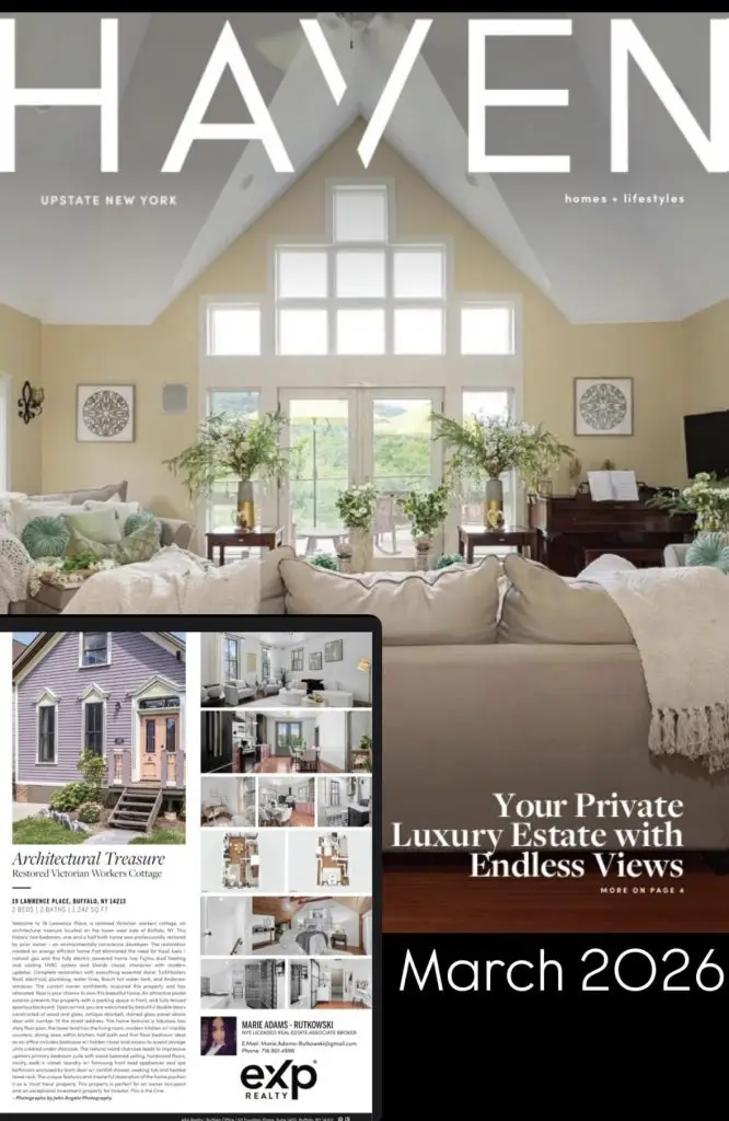 19 Lawrence Pl Buffalo NY featured in Haven Lifestyles magazine